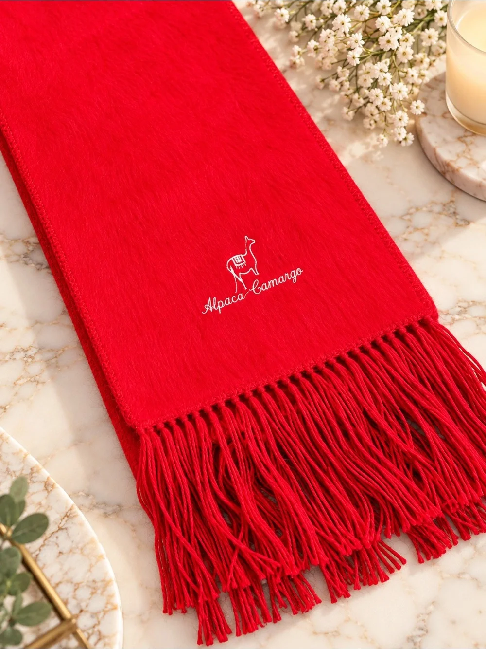 Germany Made 100% Alpaca Camargo Cashmere Scarfs